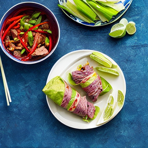 Chinese Pork Wraps